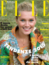 Тони Гаррн для Elle Italia, февраль 2015