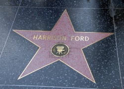 Звезда Харрисона Форда на Аллее славы в Голливуде