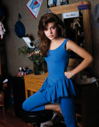 Фотосессия Алиссы Милано в 1986 году
