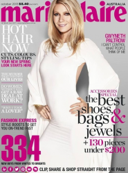 Гвинет Пэлтроу для Marie Claire Australia, октябрь 2013