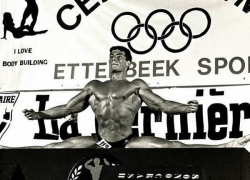 Жан-Клод Ван Дамм на любительском чемпионате Европы по бодибилдингу, 1978 год