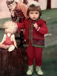 Татьяна Навка в детстве