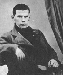 Лев Толстой в молодости