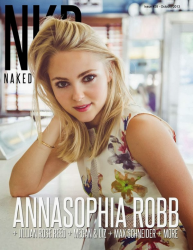Аннасофия Робб для NKD Magazine, октябрь 2013